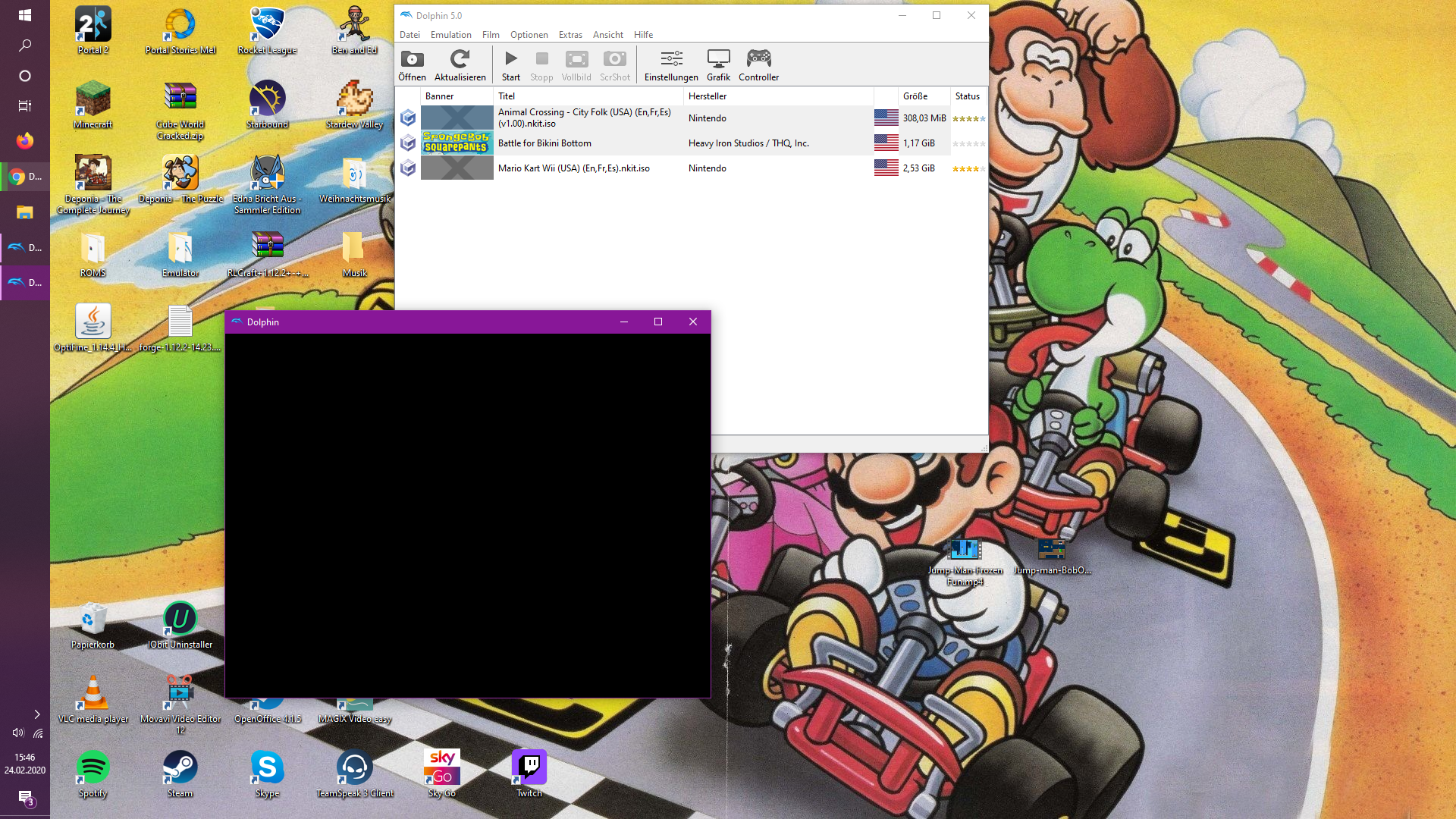 how to put wii games on dolphin emulator mac